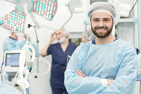 Meeting with an anesthesiologist